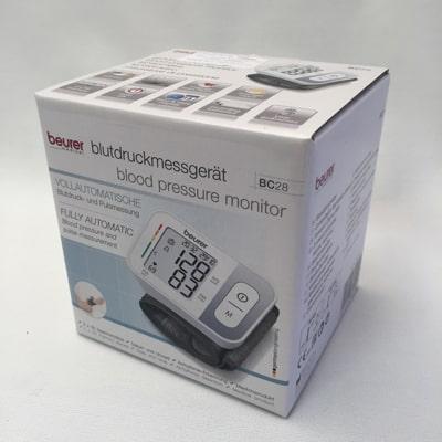 beurer bc28 wrist blood pressure monitor