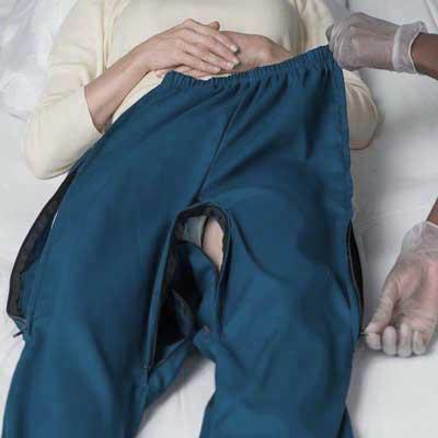 Incontinence Care Trousers - Open Patient Care Clothes with Side Zipper -  Washable Mild Incontinence Pants for Elderly & Disability,M : Amazon.ca:  Health & Personal Care